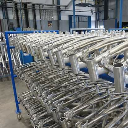 Frame Alloy di Pabrik